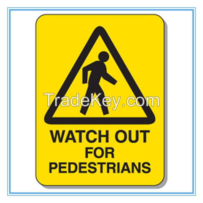 Canada road watch out for pedestrian sign, Canada road traffic watch out for pedestrian signal