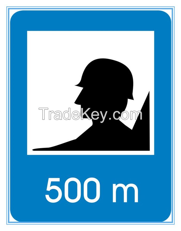 Colombia Road Traffic Military Zone Sign | Military Zone Signal | Parking Barrier | Road Symbol Signs | Traffic Symbols