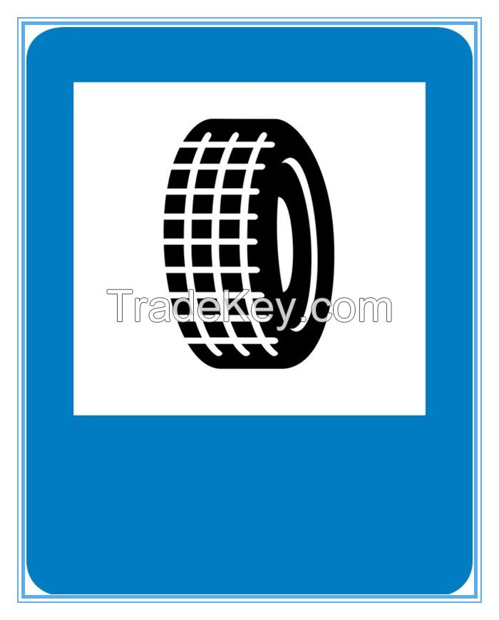 Colombia Colombia road traffic tire repair sign, Colombia road traffic tire repair signal