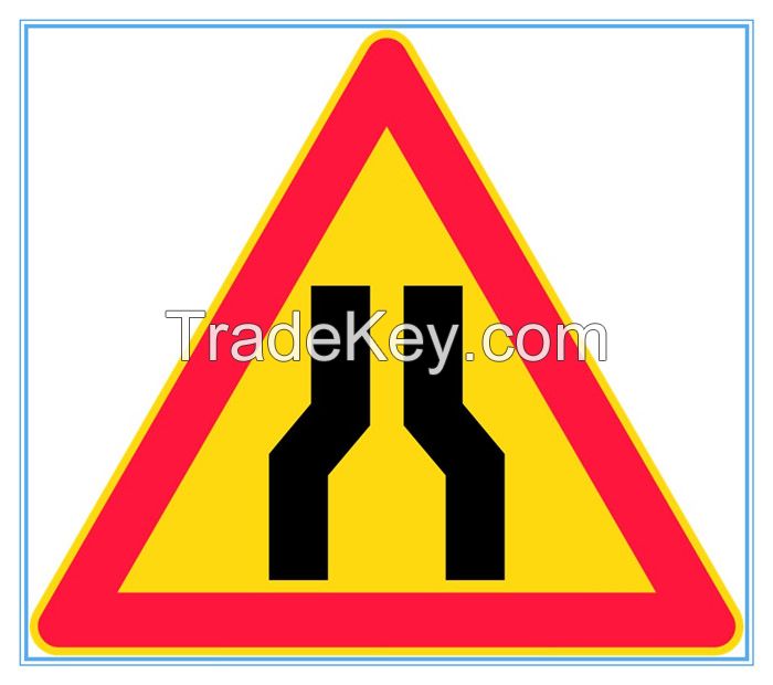 Finland road traffic hazard sign, Finland road traffic hazard signal