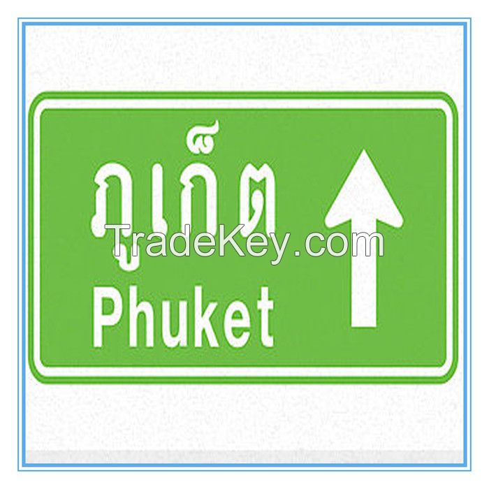 Thailand road traffic indication sign, Thailand road traffic indication signal