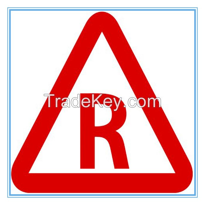 Singapore road traffic restricted zone sign, Singapore road traffic restricted zone signal