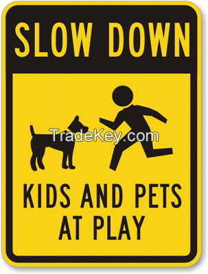 Philippines road traffic SLOW DOWN sign boards,Philippines road traffic SLOW DOWN signal boards