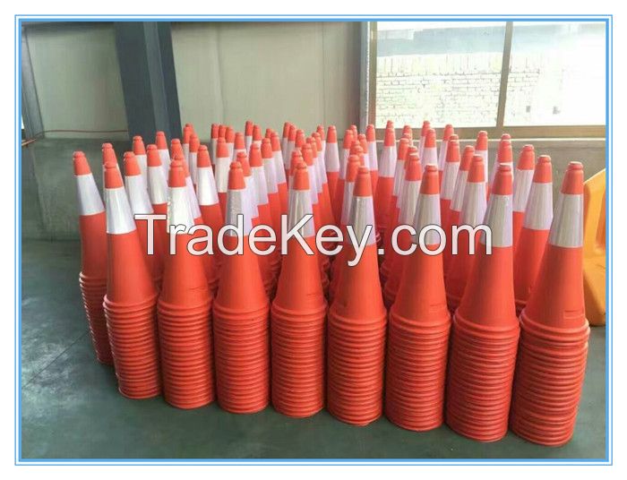 plastic flexible road cone, plastic flexible traffic cone