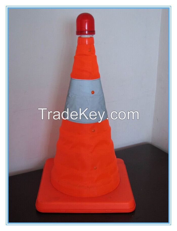 Pop up Flexible road Traffic Folding Cone made in China