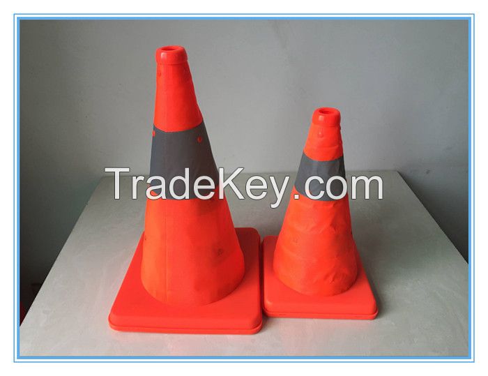 Pop up Flexible road Traffic Folding Cone made in China