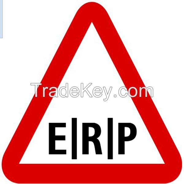 Singapore road traffic ERP sign, Singapore road traffic ERP signal