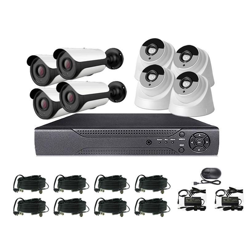 CCTV 8 chs 2.0MP Camera AHD DVR System