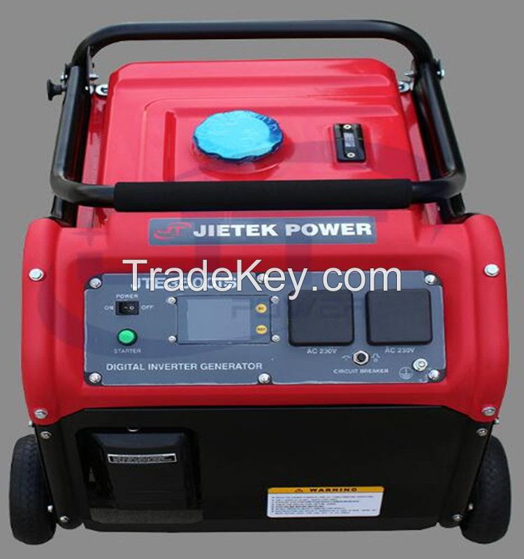 3000w gasoline inverter generator set with LCM controller