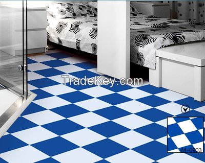 Home decoration installation China manufacturer pvc flooring plastic vinyl sheet for sale