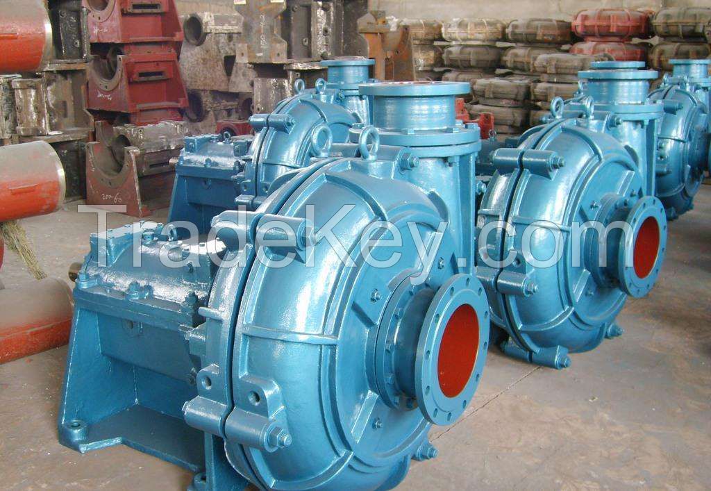 3/4/5/6/7/8 inch industrial solid slurry pump