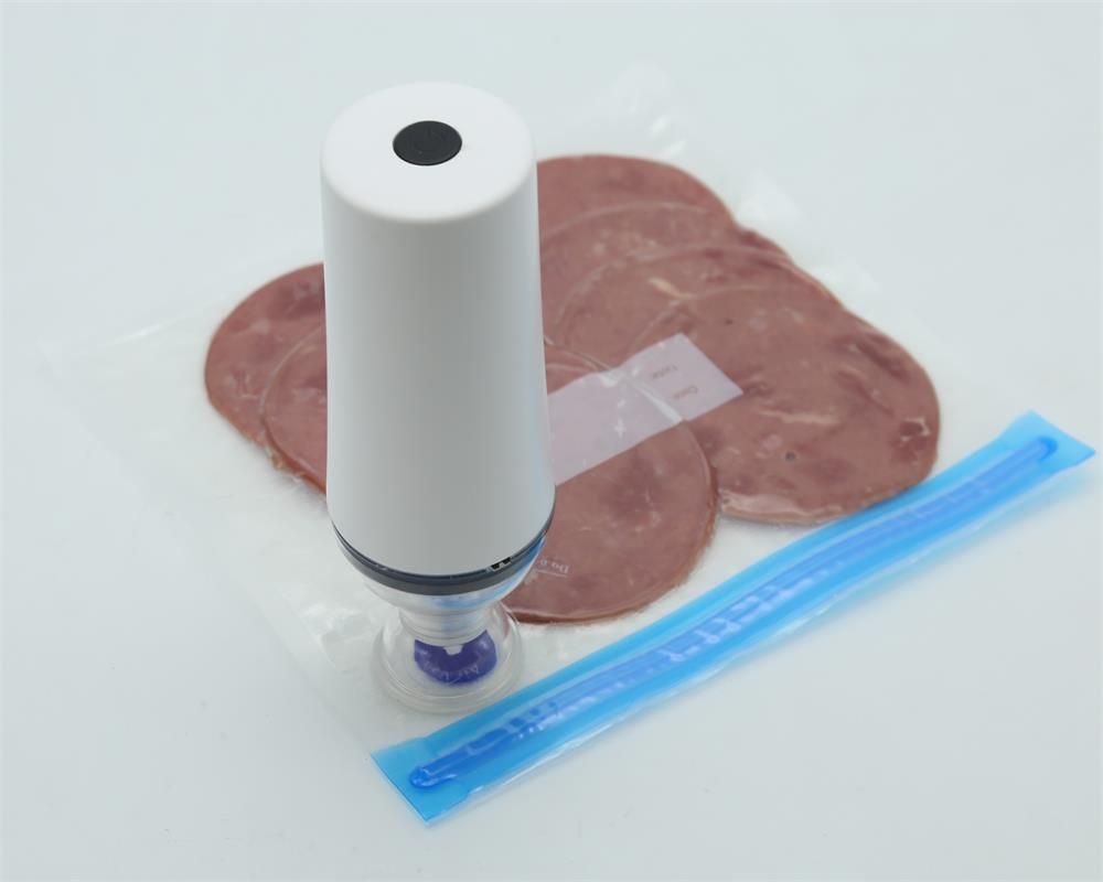 Rechargeable Mini Handheld Pump Vacuum Sealer Ziplock Bag for Sous Vide tool