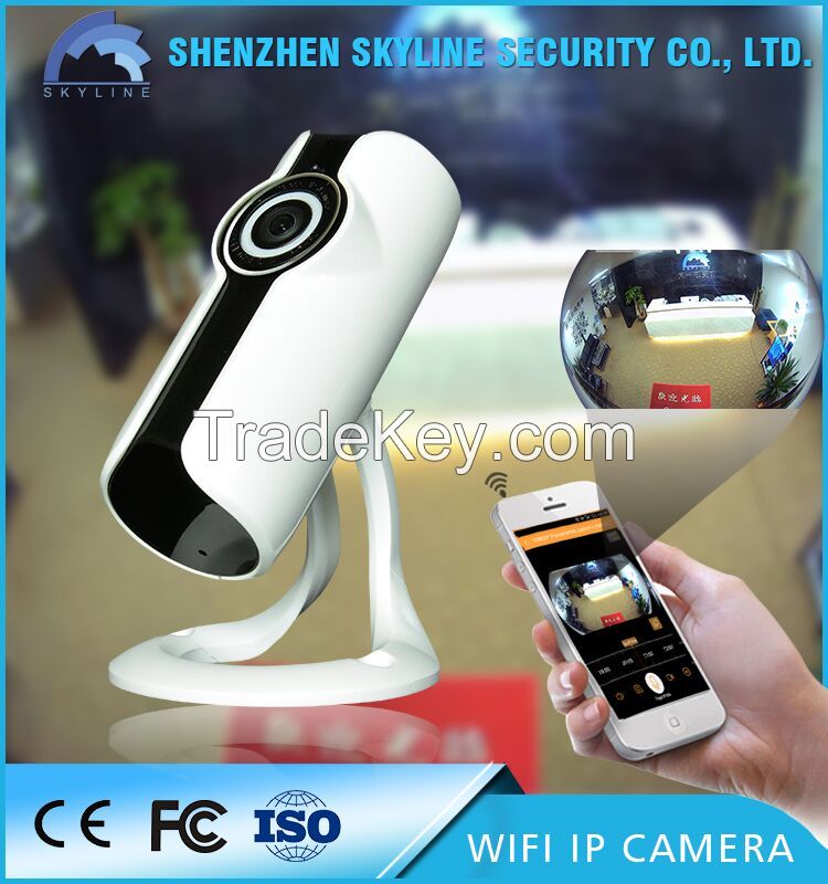  2.0 Megapixel 180-degree Panoramic fisheye ip camera Mini camera lens 2.5mm