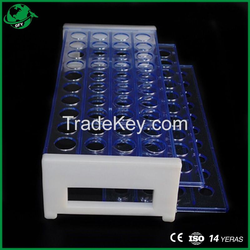 Lab Plastic Test Tube Rack Detachable