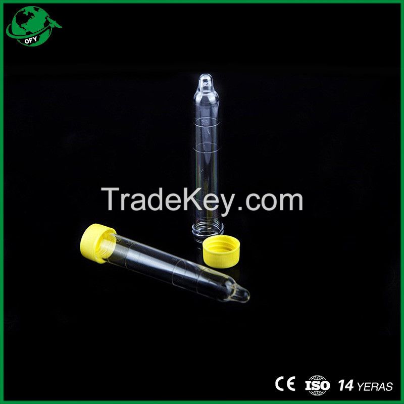 Soft Plastic Urinary Sediment Test Tube