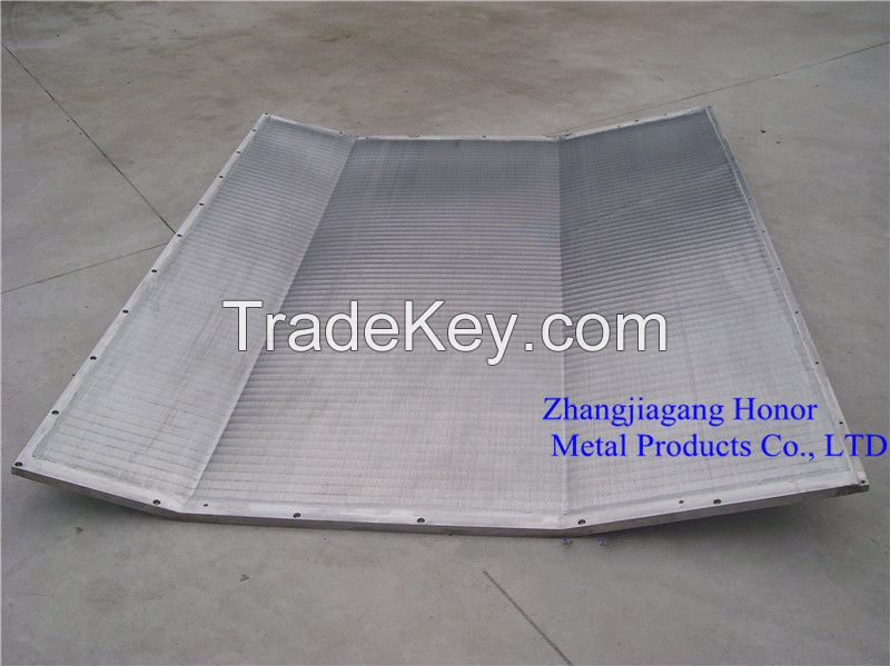 Stainless Steel Curve Sieve sheet