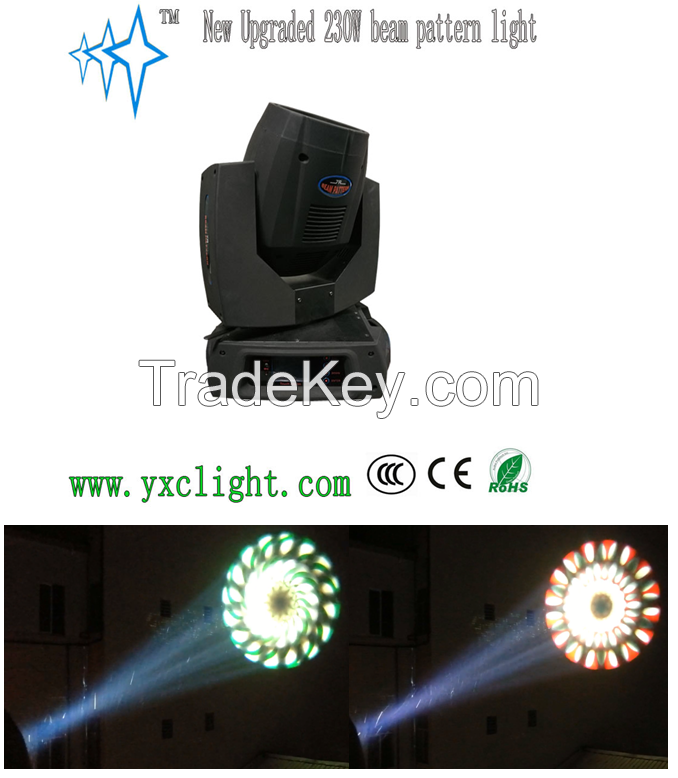 New Upgraded 230w beam pattern light