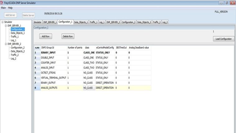 DNP3(IEEE 1815) - Outstation(Server) Simulator