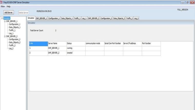 DNP3(IEEE 1815) - Outstation(Server) Simulator