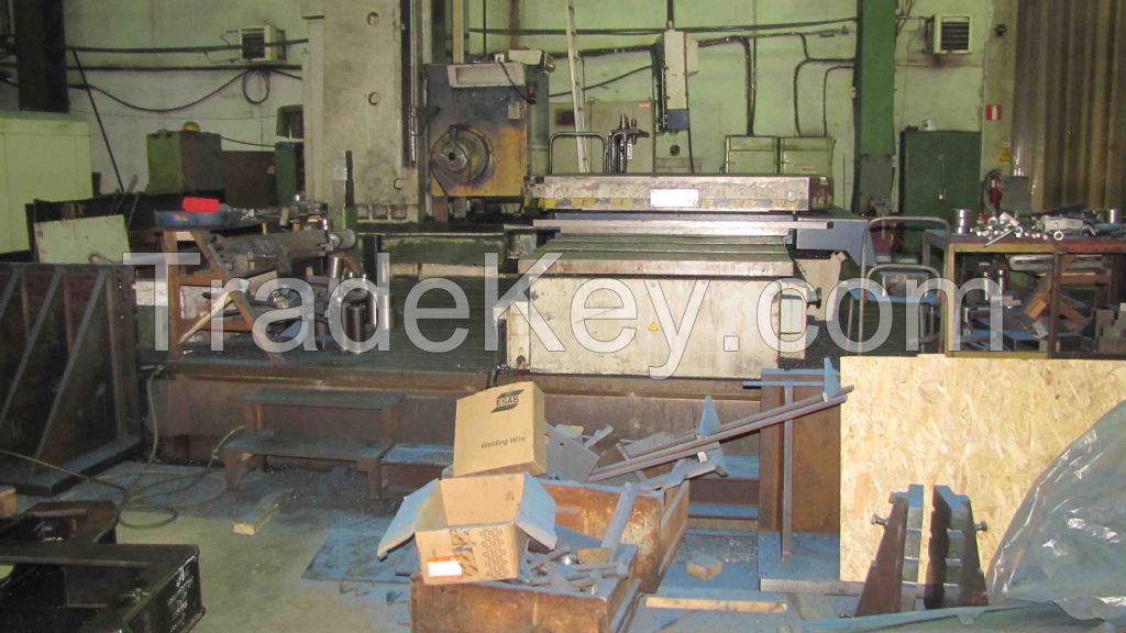 Horizontal Floor Type Boring And Milling Machine Union Bfp 130nc