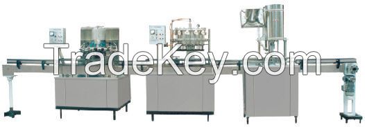 Washing, filling capping machine (for 200ml to 2000ml bottles)