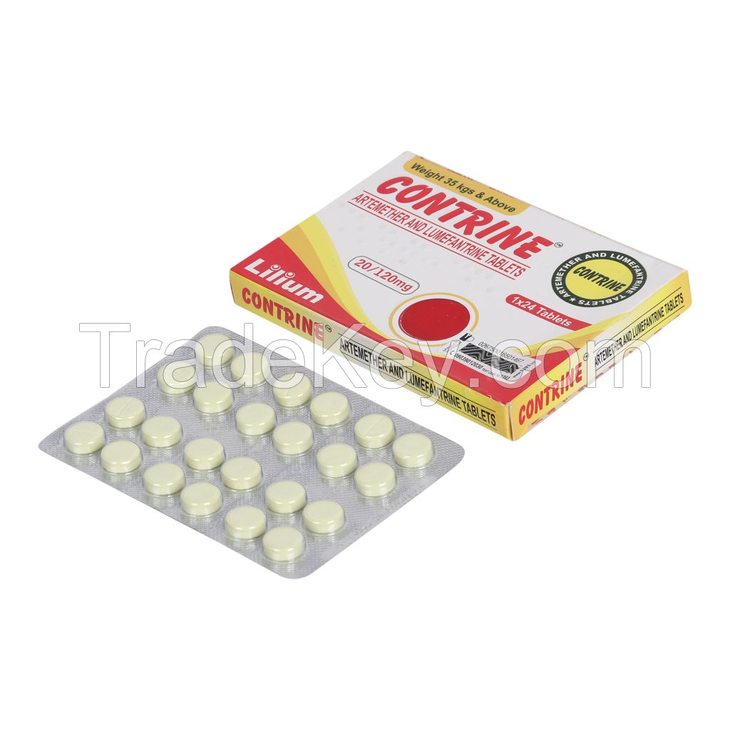 Contrine ( Artemether And Lumefantrine Tablets)