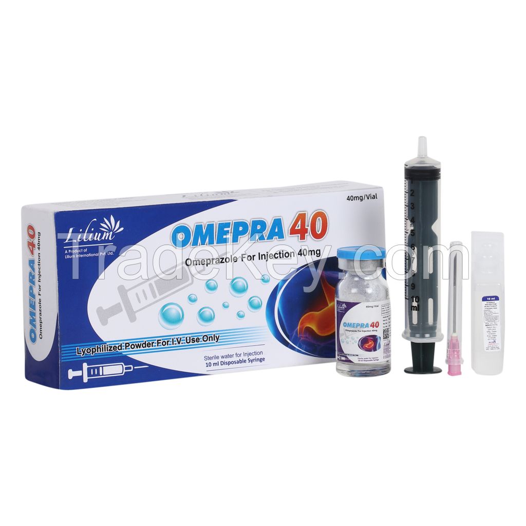 Omepra 40 (Omeprazole for injection 40 mg)