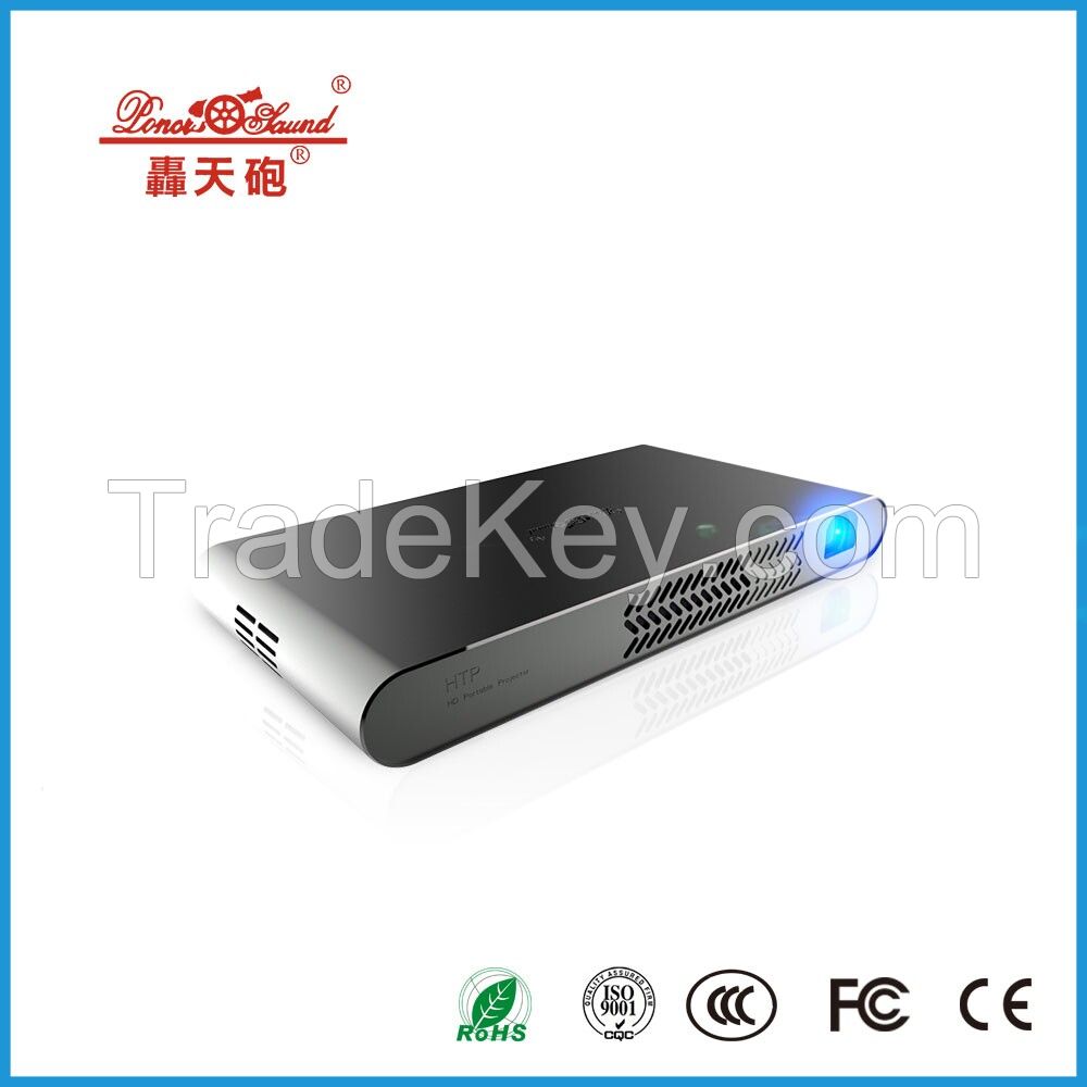 Portable pocket  projector support wifi, android os