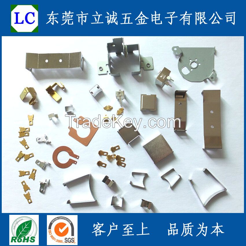 Steel Clamp Hardware Stamping Brass Terminal Transformer Iron Clamp Hardware Guide
