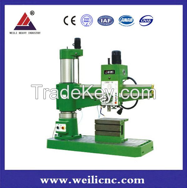 Radial drilling machine