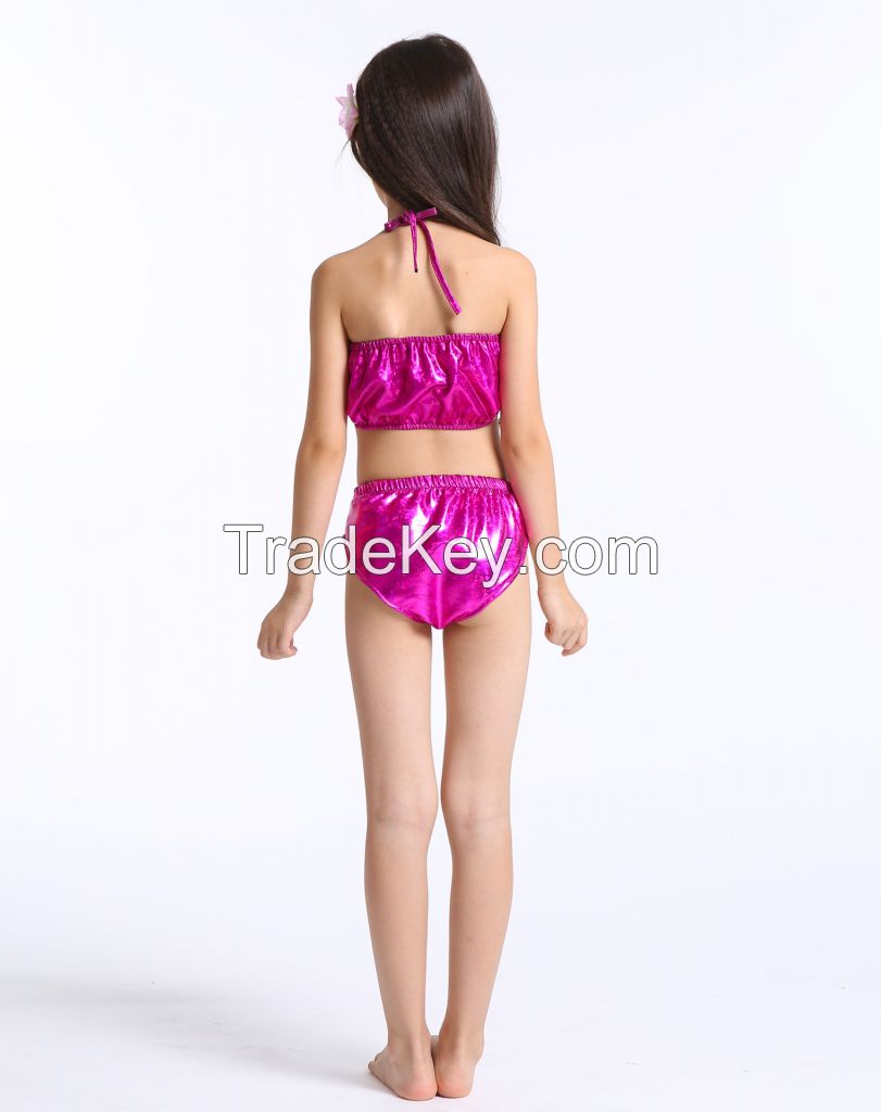 2017 Hot Sale Girl's Swimwear Cute Bikini Set Sea-maid Swimsuits Fashion Design