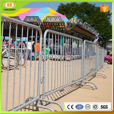 Hot Sale Pedestrian Barriers , Used Crowd Control Barriers, Crowd Control Barricade and Steel Barricad