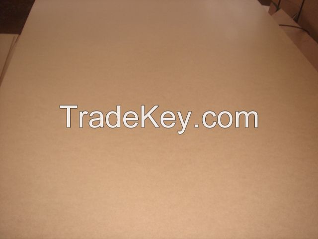 high quality hardboard melamine faced hardboard waterproof plain hardboard/melamine MDF