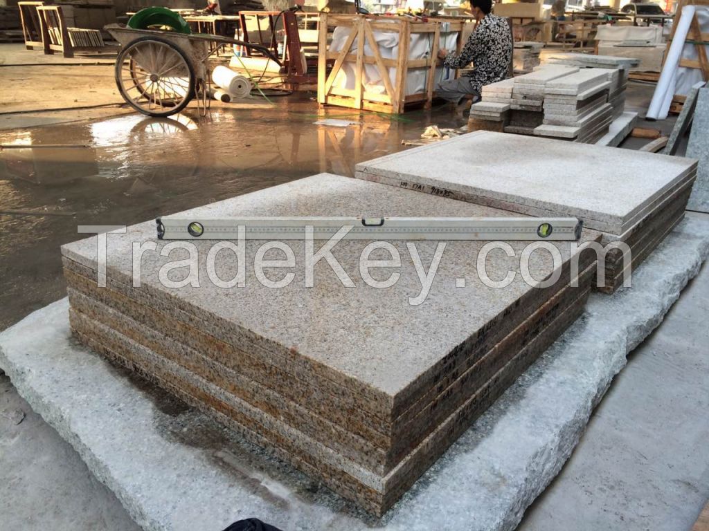 G682 chinese granite stair best quality by Xiamen Dingzuan Trading Co.,