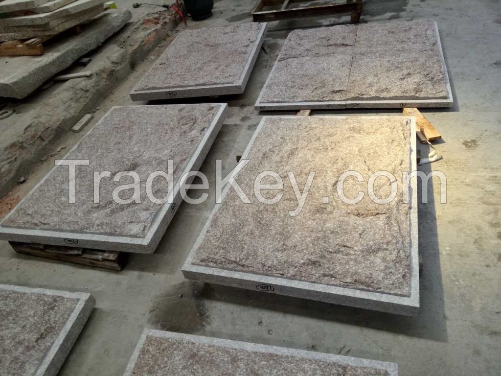 G687 Natural Split Granite Tile best quality by Xiamen  Dingzuan Trading Co.,