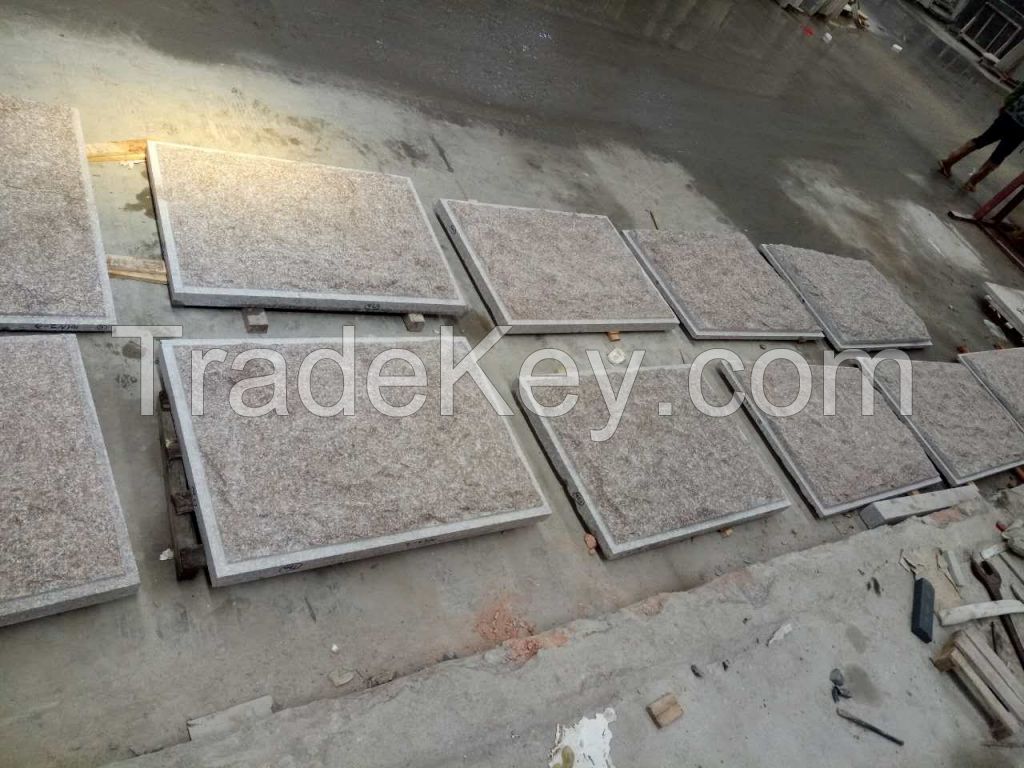 G687 Natural Split Granite Tile Best Quality By Xiamen  Dingzuan Trading Co., 