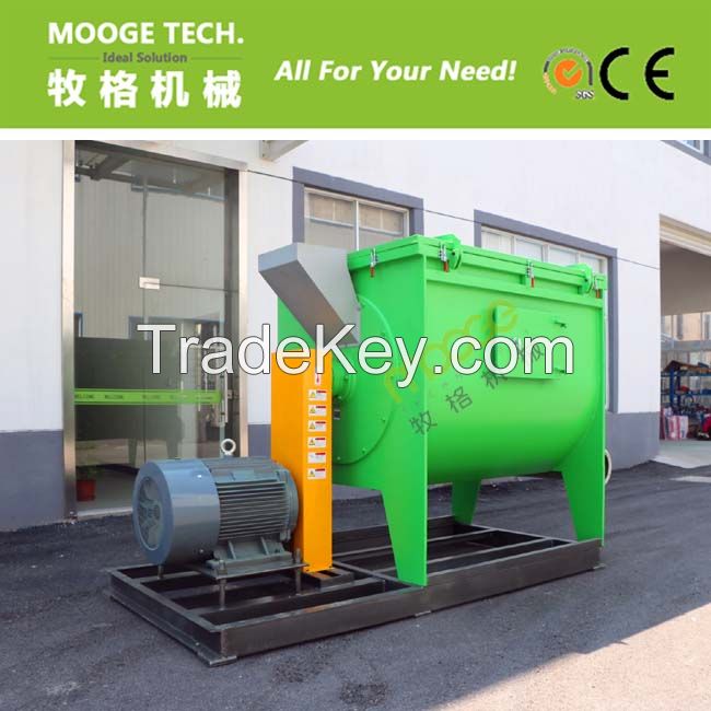 Horizontal plastic PP PE film/woven bag centrifugal dewatering machine