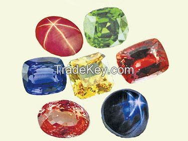 Precious and Semi Precious stones