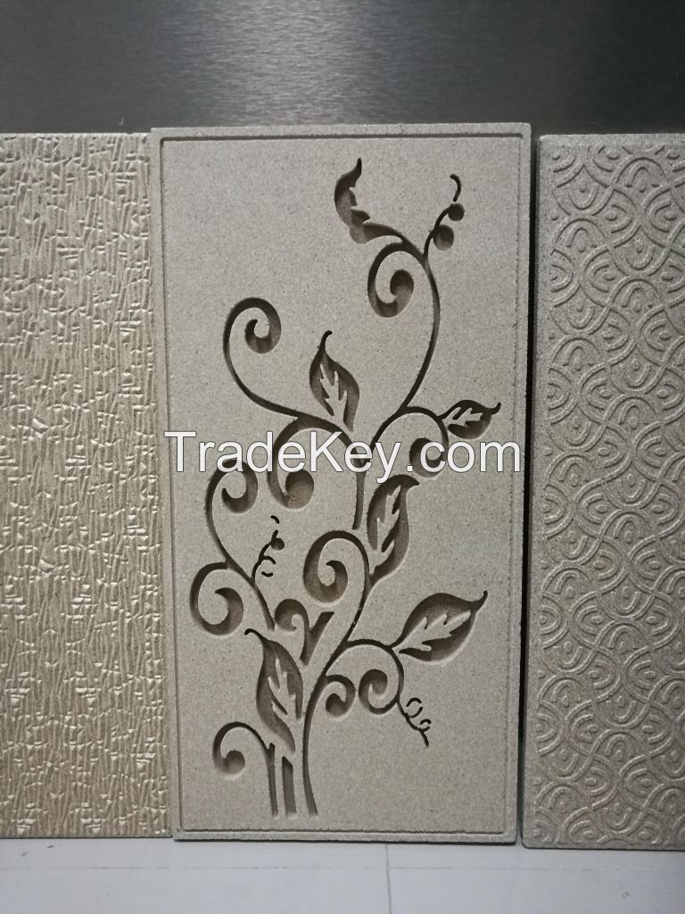 Luxury 3d Print Health Care Eco Inorganic Vermiculite Insulation Panels For Wall Decoration For Wall