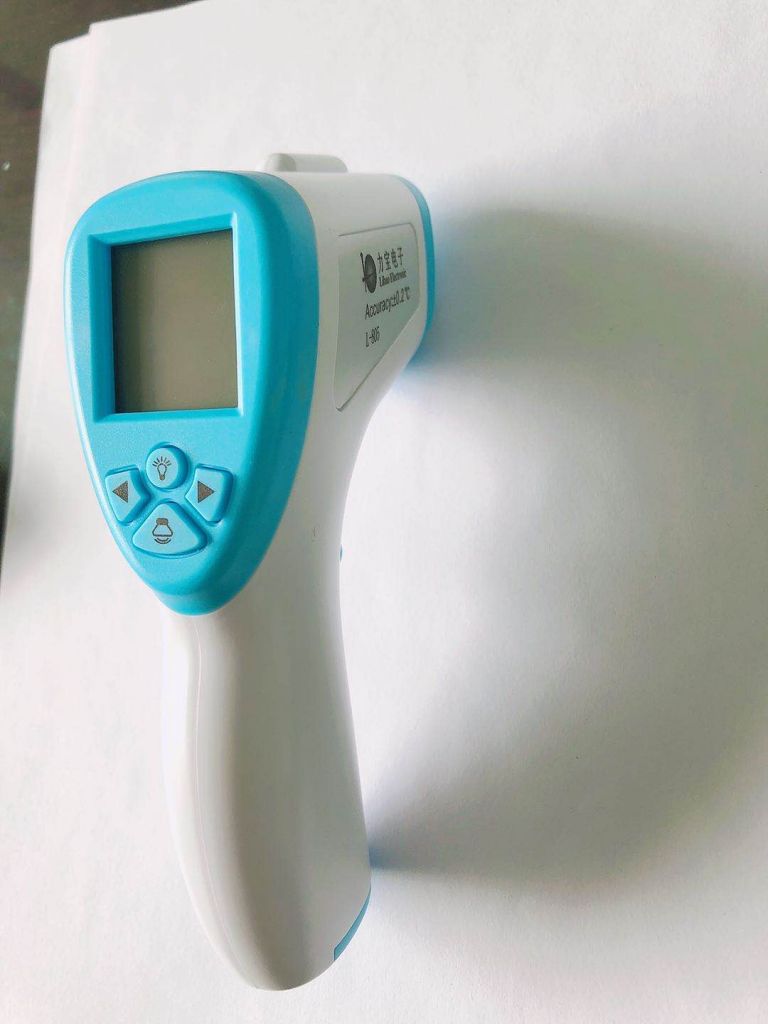 Non contact digital infrared forehead thermometer