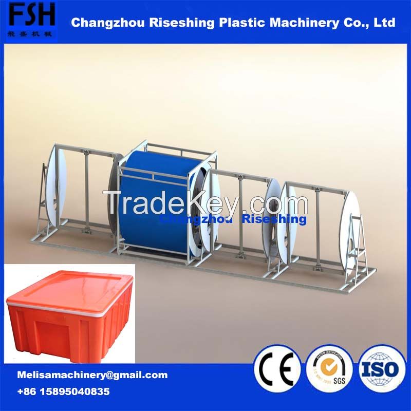 Cheap Price China Factory LLDPE Rototional Moulding Medical Box/Case Machine