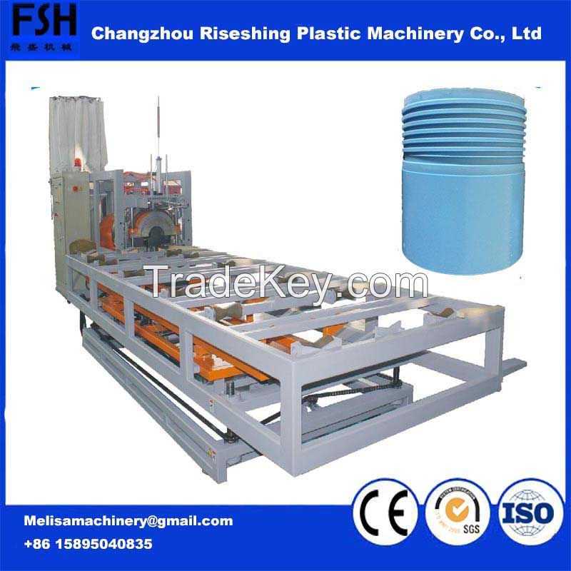 2017 China Manufacture Automatical PVC/PE Pipe Automatical Threading/Socketing Processing Machine 