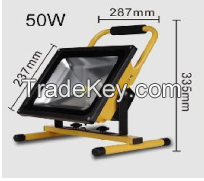 50W led rechargeable  floodlight / emergency light 