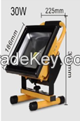30W led rechargeable  floodlight / emergency light 