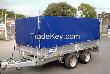 14oz/18oz PVC Coated Tarp for Trailer Cover with Grommets