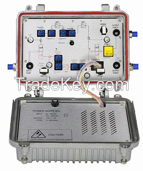 CATV Bidirectional Trunk Amplifier