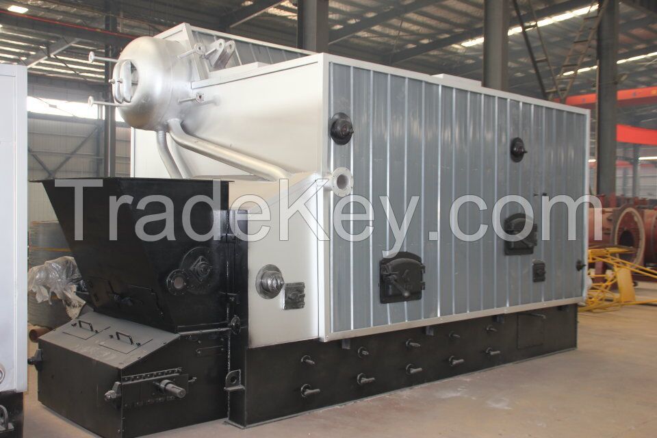 4t double-drum SZL coal fired steam boiler