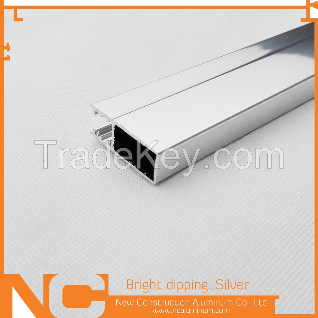 Bright dipping aluminum profile