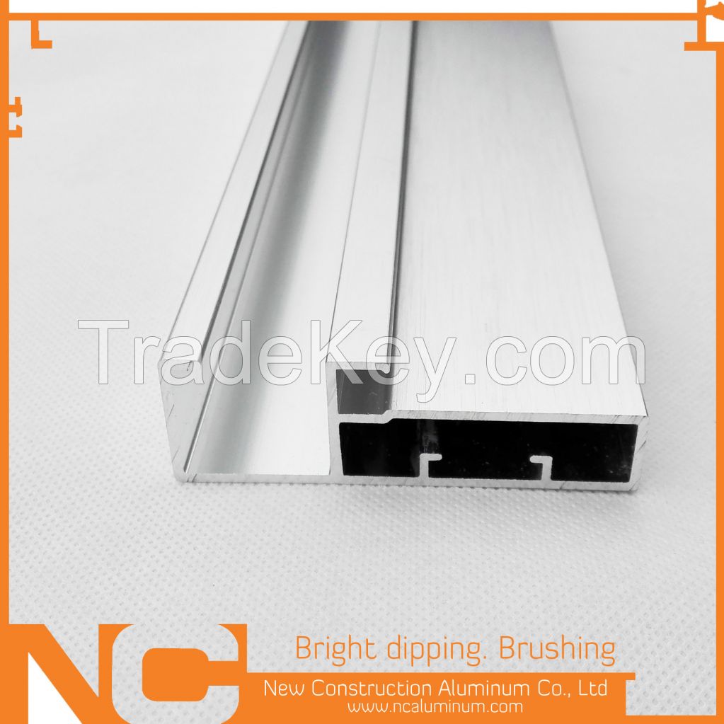 Bright dipping aluminum profile