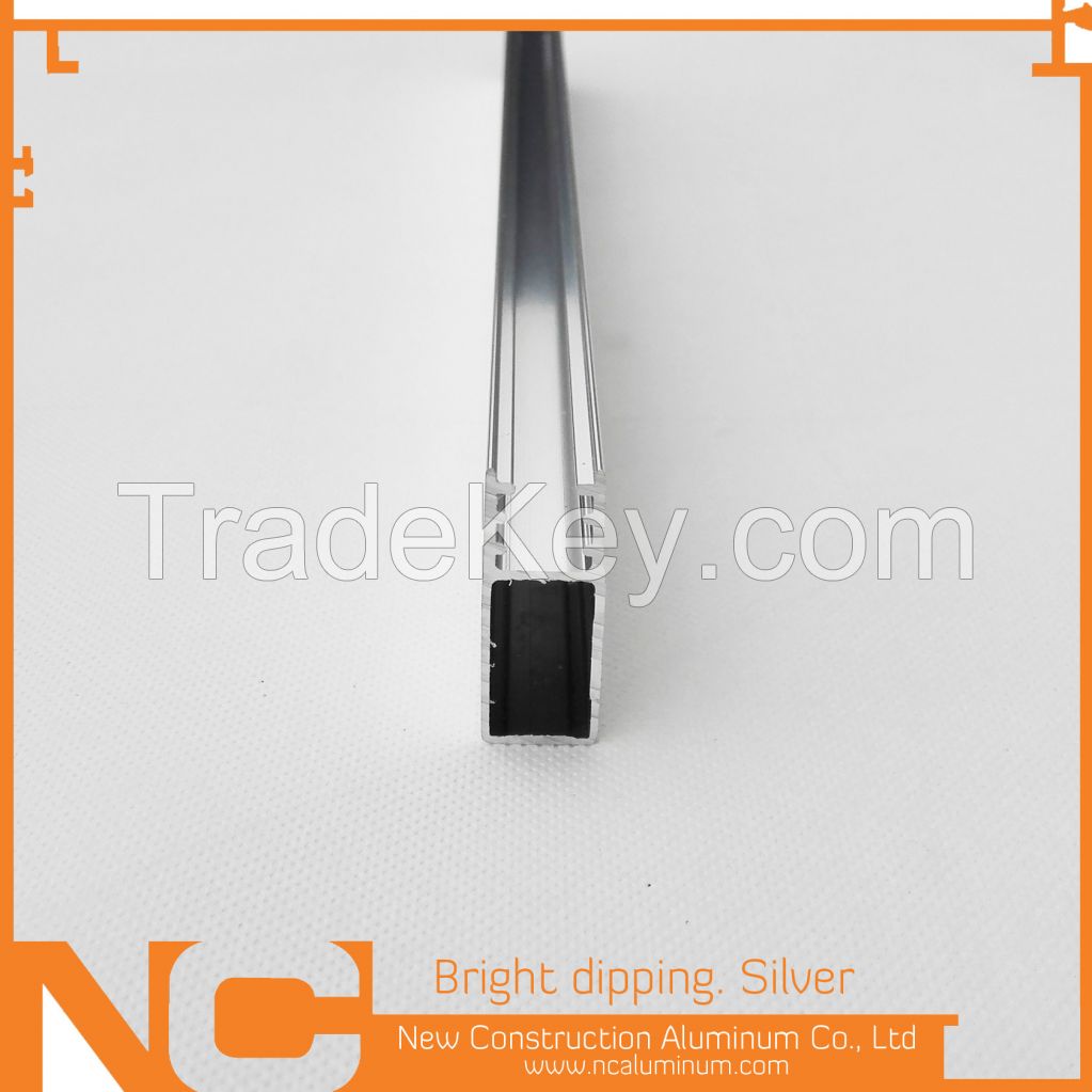 Bright dipping aluminum profile